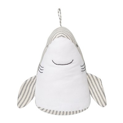 C&F Home Gray Coastal Shark Door Stop