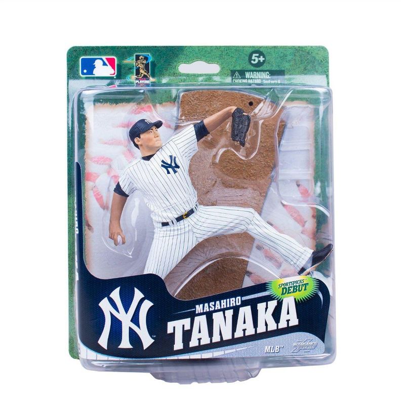 Mcfarlane Toys NY Yankees McFarlane MLB Series 32 Figure: Masahiro Tanaka, 1 of 2