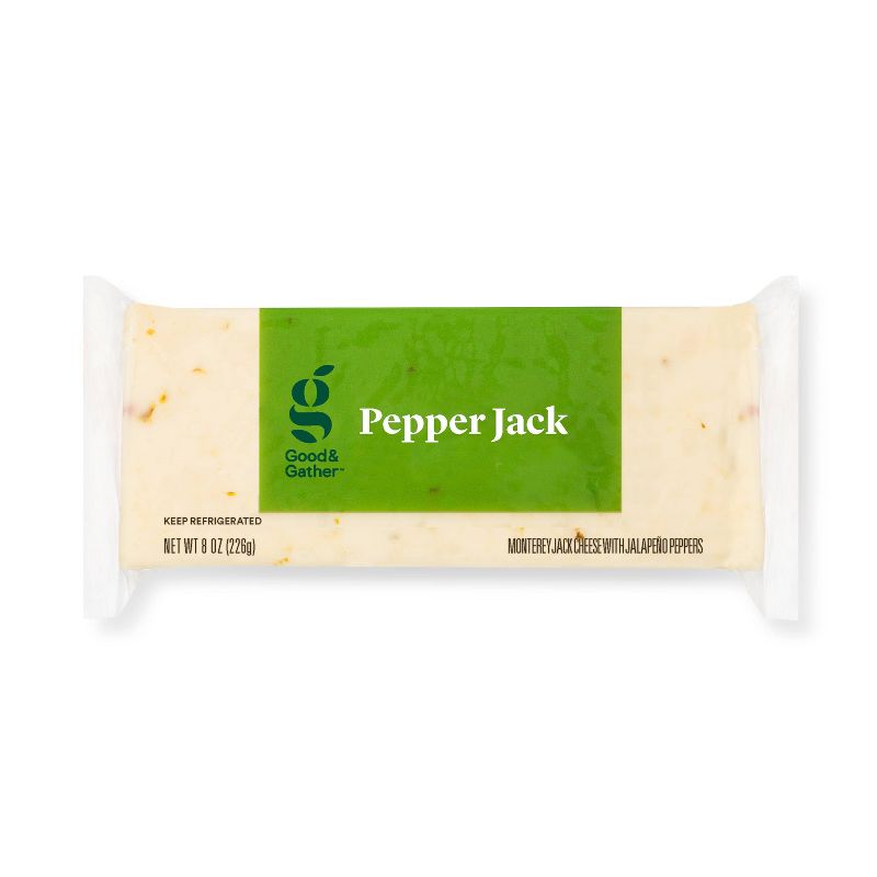 Pepper Jack Cheese - 8oz - Good & Gather&#8482;, 1 of 7