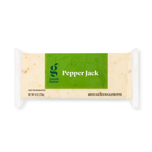 Pepper Jack Cheese - 8oz - Good & Gather™ - image 1 of 2