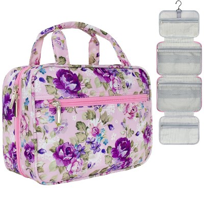 Pavilia Hanging Toiletry Bag Travel Women Men, Foldable Cosmetic ...
