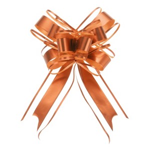Unique Bargains Large Pull Bow Gift Wrapping Organza Ribbon for Wedding 10 Pcs - 1 of 4