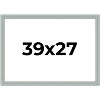PosterPalooza | Refined Blue Picture Frame - UV Acrylic, Backing Board, Hanging Hardware Included - 2 of 4