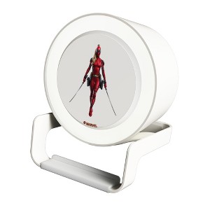 Marvel Deadpool Badge Night Light Charger and Bluetooth Speaker - 1 of 3
