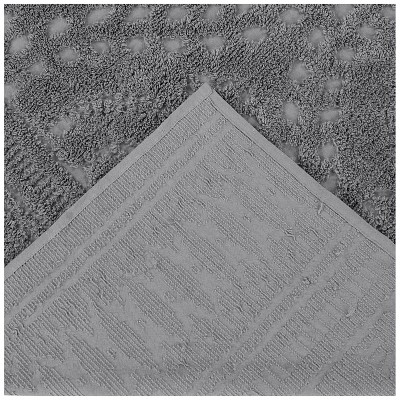 Better Trends Rio Queen 100% Cotton Chenille Tufted Medallion Bedspread & Sham Set, Soft Textured Bedding, Machine Washable, OEKO-TEX, Gray — фото 4