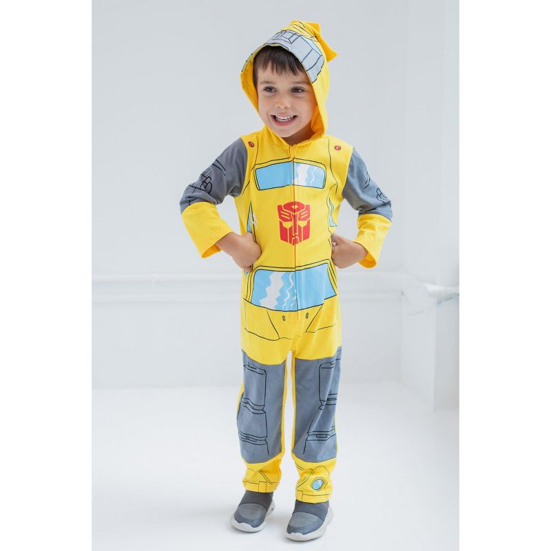 Transformers Bumblebee Optimus Prime Coverall Toddler, 4 of 8