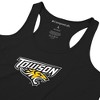 Towson University Adult Women's Sport Tank Top Primary Logo, Black - image 4 of 4