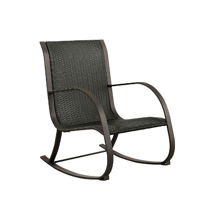 black wicker chair target