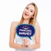 Big Dot of Happiness Making Waves - Swim Team - Swimming Party Birthday Party Photo Booth Props Kit - 20 Count - 3 of 4