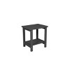 Outdoor Furniture Set,2 Outdoor Chaise Lounge With 1 Side Table,Patio Recliner With Wheels And Cup Holder,Patio Recliner For Poolside-Cuddlewood - 3 of 4