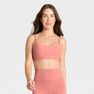 Women's Everyday Soft Light Support Strappy Sports Bra - All In Motion™ - 1 of 4