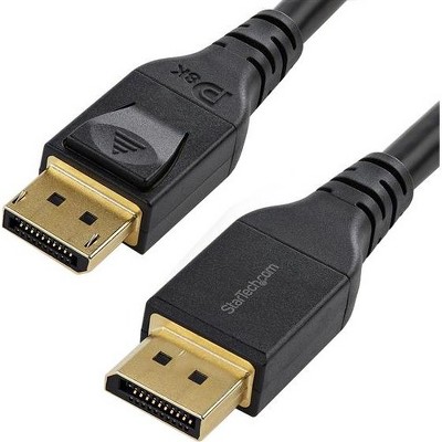 StarTech.com 4 m VESA Certified DisplayPort 1.4 Cable - 8K 60Hz HBR3 HDR - 12 ft Super UHD 4K 120Hz - DP to DP Slim Video Monitor Cord M/M
