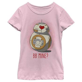 Girl's Star Wars Valentine's Day BB Mine? T-Shirt