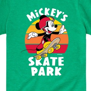 Boys' - Disney - Skater Mickey Short Sleeve Graphic T-Shirt - 1 of 4