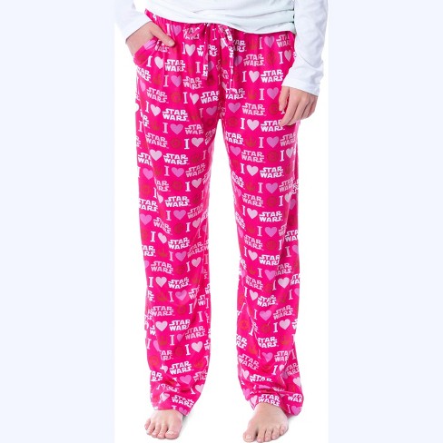 Star Wars Womens' I Love Heart Rebels Galactic Empire Pajama Pants