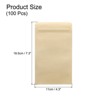 Unique Bargains Sealable Resealable Packaging Zipper Bags Foil Food Storage Pouches 100 Pcs - 2 of 4