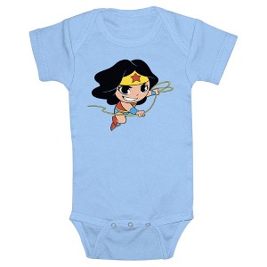 Infant's DC Super Friends Wonder Woman Attack Bodysuit - 1 of 3