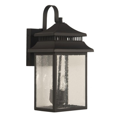 Craftmade Lighting Crossbend 3 - Light Wall Light in  Dark Bronze Gilded