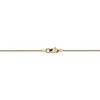 Black Bow Jewelry 0.8mm 14k Yellow Gold Round Diamond Cut Wheat Chain Necklace - 4 of 4
