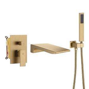 CASAINC Single-Handle 1-Spray Tub and Shower Faucet  Valve Included - 1 of 4