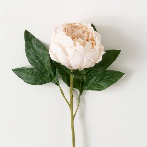 Sullivans Artificial Champagne Pink Peony Spray 24"H - 1 of 2