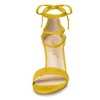 Allegra K Women's Tie-Up Strappy Chunky High Heels Sandal - 2 of 4