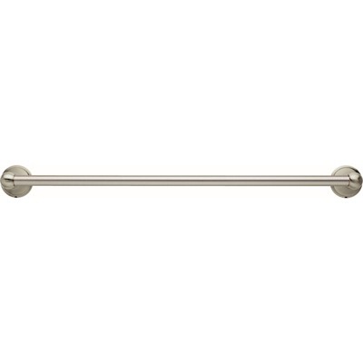 Delta Crestfield Satin Nickel Towel Bar 24 In. L Die Cast Zinc : Target