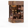 Chaokws DIY Book Nook Kit – Miniature Dollhouse Booknook, 3D Wooden Bookshelf Puzzle, Suitable Creative Bookshelf Easter Toys for Kids - 3 of 4