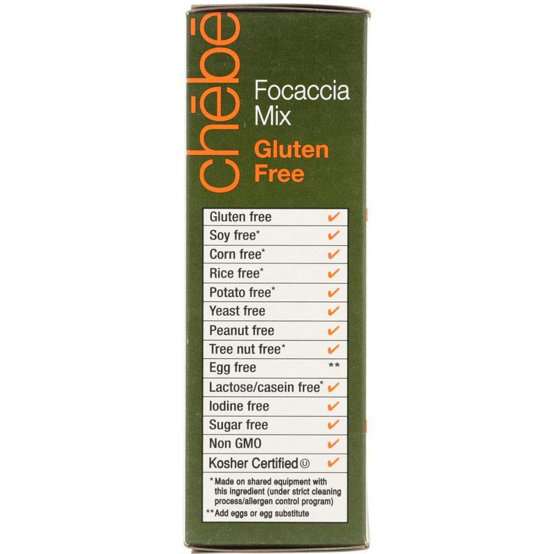 Chebe Gluten Free Focaccia Bread Mix - Case of 8/7.5 oz, 5 of 7