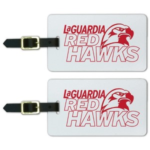 LaGuardia Community College Secondary Logo Luggage ID Tags Suitcase CarryOn Cards  Set of 2 - 1 of 4