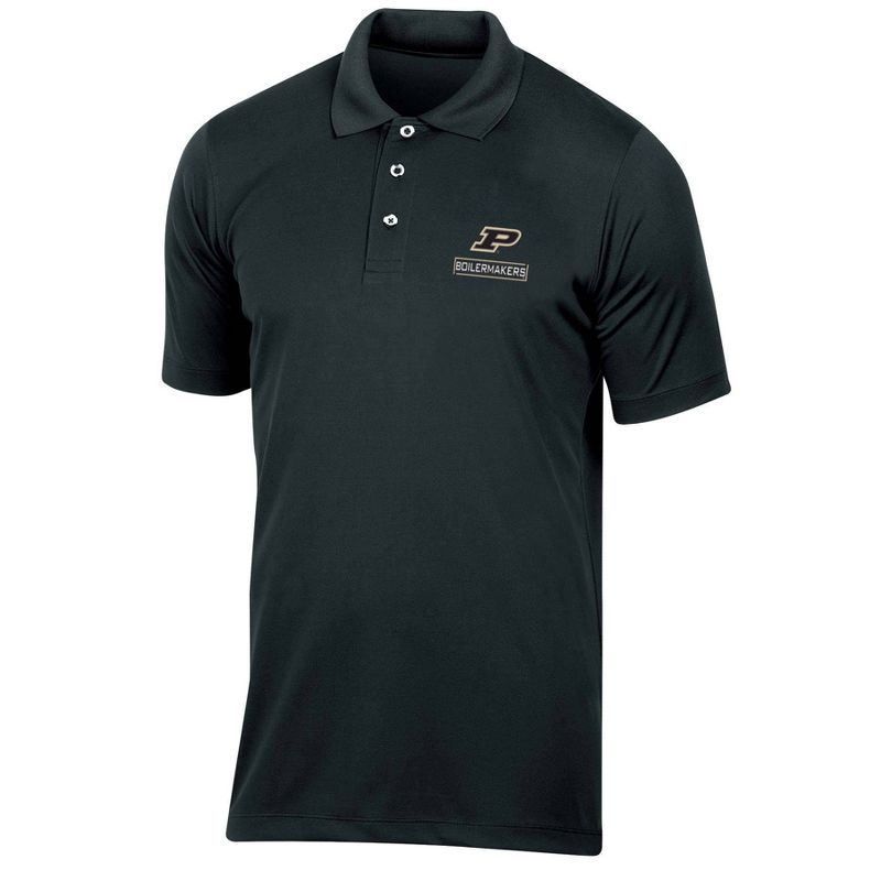 NCAA Purdue Boilermakers Men's Short Sleeve Polo T-Shirt, 1 of 3