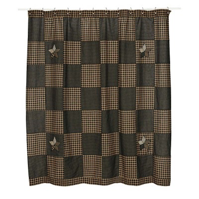 Farmhouse Star Shower Curtain 72x72 VHC Brands