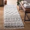 Moroccan Fringe Shag MFG343 Power Loomed Indoor Rugs - Safavieh - 2 of 4