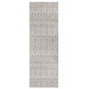 Faux Wool Boho Vintage Floral Printed Area Rug Ultra Thin Low Pile Machine Washable Stain Resistant Non Shedding Pet Friendly Floor Rug with Non Slip - 2 of 4
