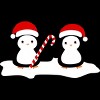 Men's Design By Humans Christmas penguins are so cute By happinessinatee T-Shirt - 2 of 4