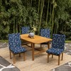 ARDEN earthFIBER Outdoor Dining Chair Cushion, 20 x 20, Water Repellent, Fade Resistant, 1-Piece Cushion for Dining Chairs 20 x 20 - 3 of 4
