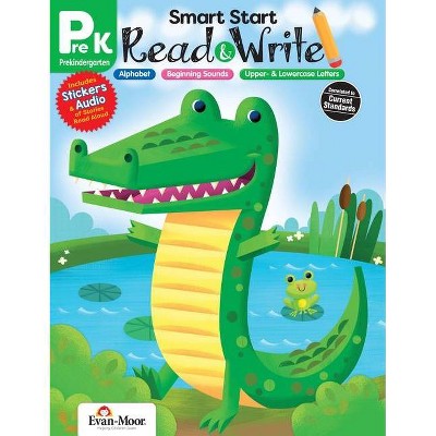 Smart Start: Read & Write, Grade Prek - by  Evan-Moor Educational Publishers (Paperback)