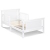 Lirago Reversible Panel Toddler Bed White - 2 of 4
