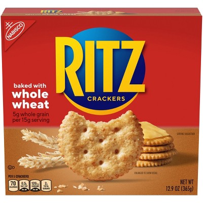 Ritz Whole Wheat Crackers - 12.9oz