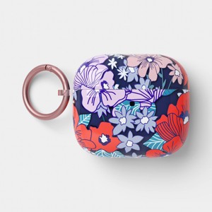 Apple AirPods (3rd Generation) Case with Clip - heyday™ Poppy Flowers - 1 of 3