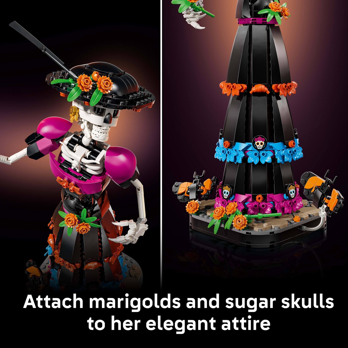 Детский конструктор LEGO Ideas La Catrina Building Set 21372: Halloween — фото 5