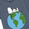 Boys' - Peanuts - Top Of The World Short Sleeve Graphic T-Shirt - 2 of 4