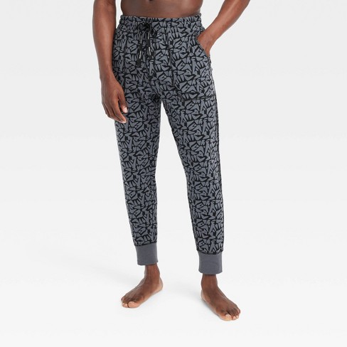 Pair of Thieves Men's Super Soft Lounge Pajama Pants - Black Geo L