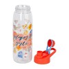 Silver Buffalo Gilmore Girls Watercolor Pattern Icons Water Bottle | Holds 28 Ounces - 3 of 4