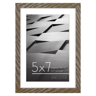 Americanflat Thin Picture Frames with shatter-resistant glass - Horizontal and Vertical Formats for Wall and Tabletop