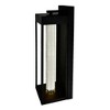 CWI Lighting Rochester LED Integrated Black Outdoor Wall Light - 3 of 4