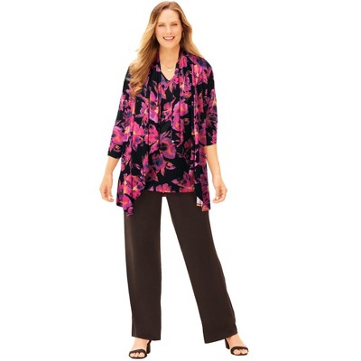 Catherines Women's Plus Size Anywear Cascade Jacket