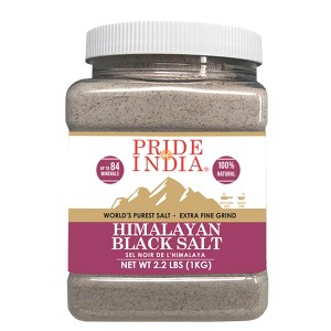 PRIDE OF INDIA Black Salt-Extra-Fine Grind - 1 of 4