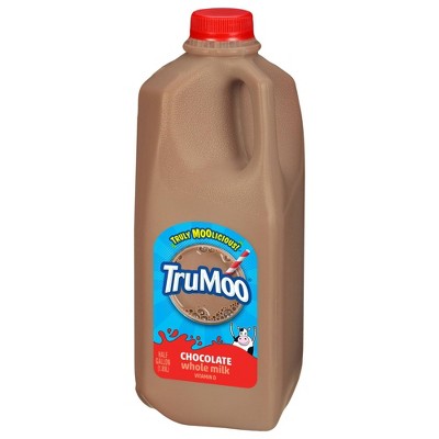 TruMoo Whole Chocolate Milk - 0.5gal