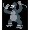 Men's The Simpsons Gorilla Homer Sweatshirt - 2 of 4